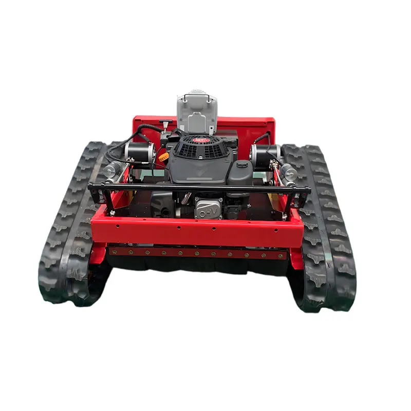 تصميم جديد 550 حديقة الزاحف روبوت جزازة العشب 7.5HP ذاتية الدفع صفر بدوره محرك التحكم عن بعد المستقل #3