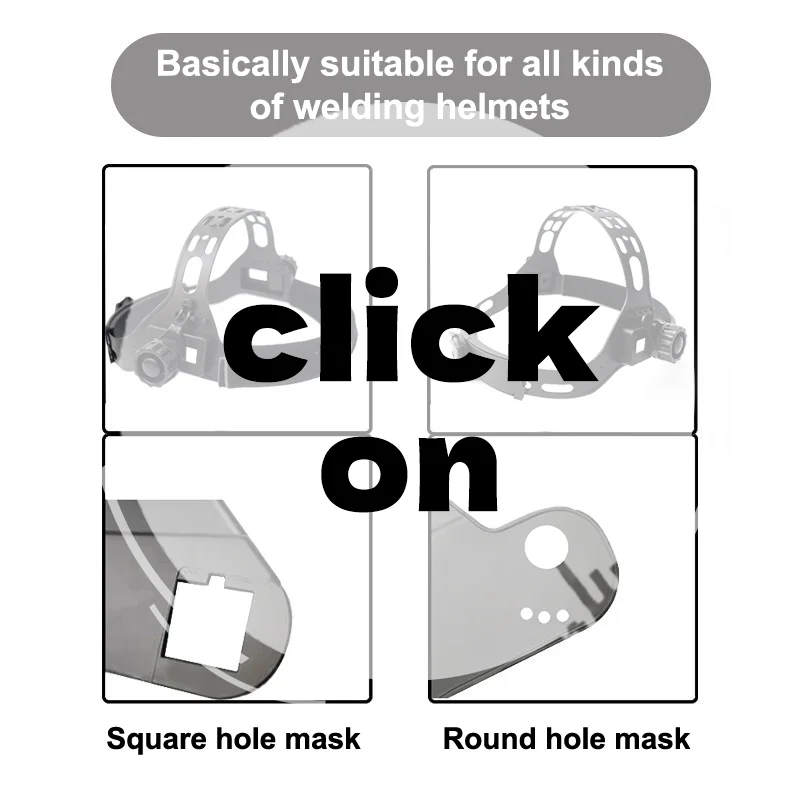 لحام لحام قناع القبعات لحام خوذة الملحقات قابل للتعديل لحام خوذة القبعات عصابة رأس لحام الملحقات