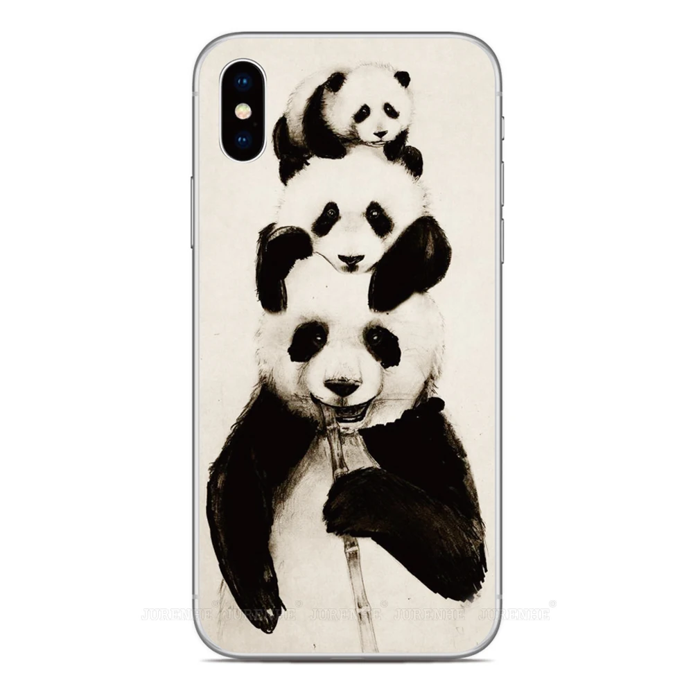 Panda Grappig Case Voor Alcatel 1B 1S 1SE 1L 1A 3 1 5033D 3X1C 1X1V 2019 2020 2021 2022 Niets Telefoon 2A Plus CMF 1 2 Cover