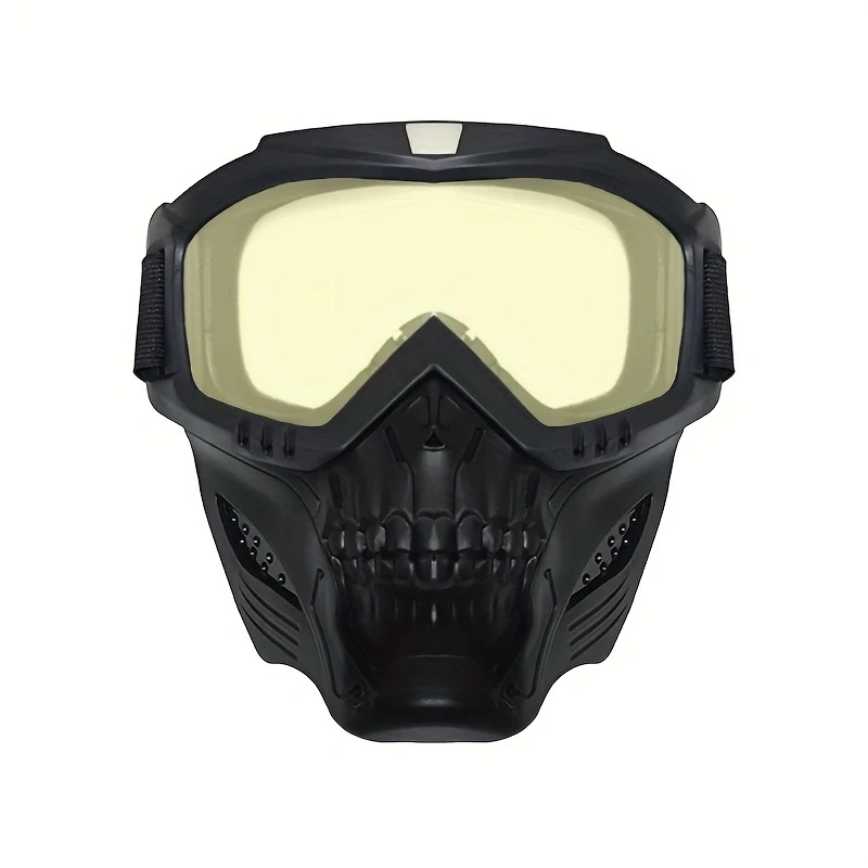 Goggles Full Face Hd Transparent Fog-proof Sand-proof Electric Welding Protective Glasses Versatile Breath-proof Windproof Mask