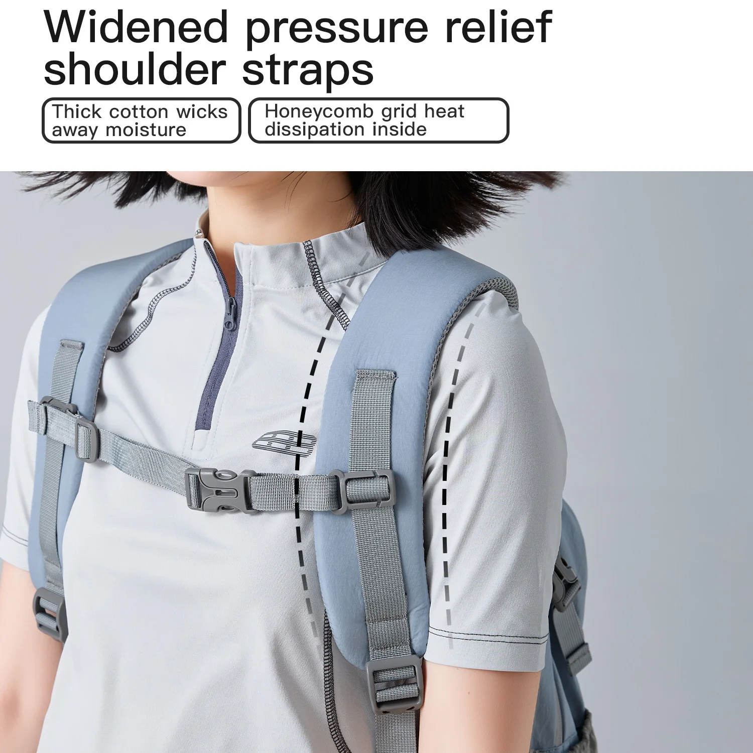 Fouvor حقائب ظهر للسفر كبيرة للنساء طائرة المقصورة حقائب الظهر النايلون الرياضة عادية موضة كلية حقائب الظهر المدرسية 3068-09