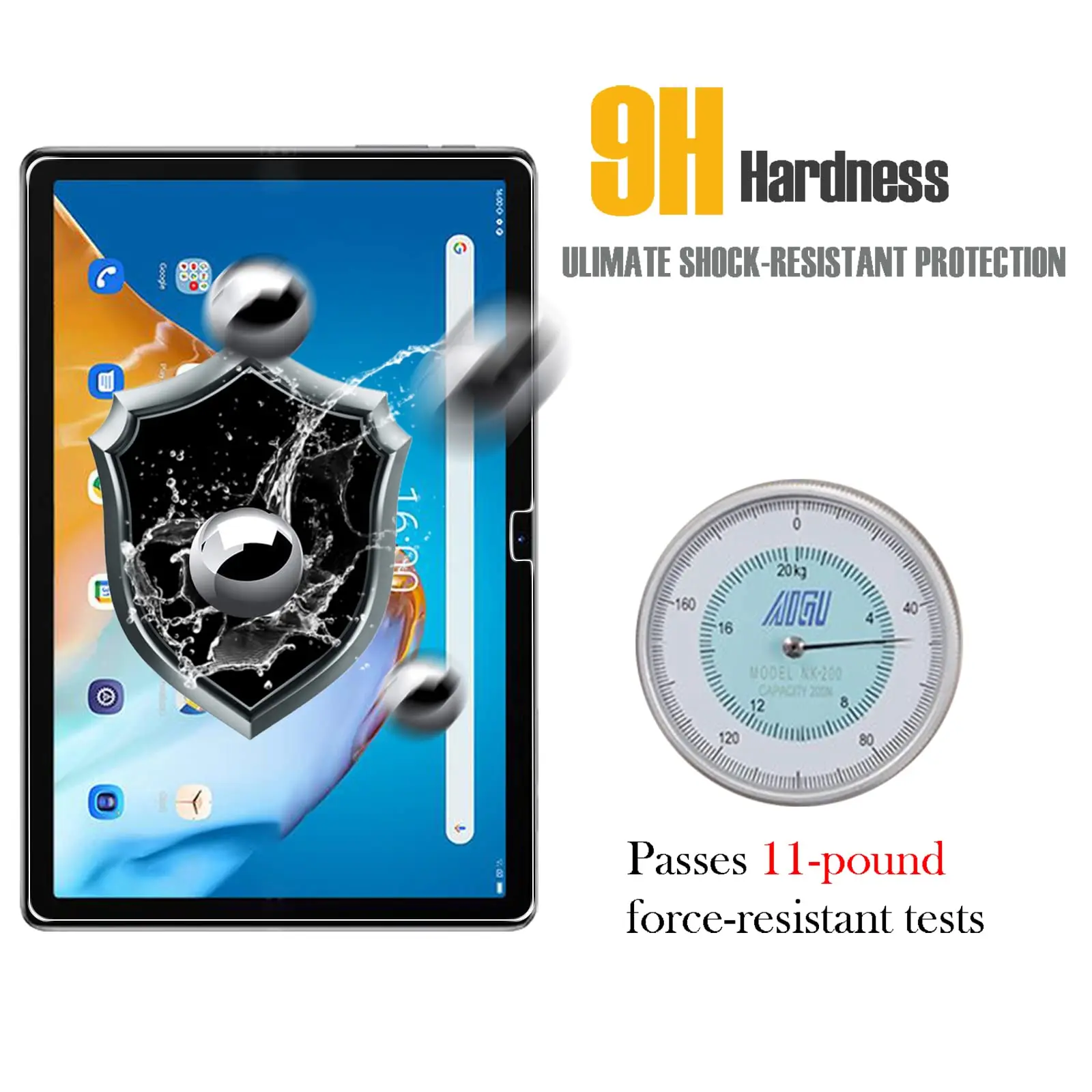 2PCS Screen Protector for Blackview Tab 16 15 13 12 11 SE Tempered Glass Film for Blackview tab 10 Pro 9 8 7 WiFi 6 5