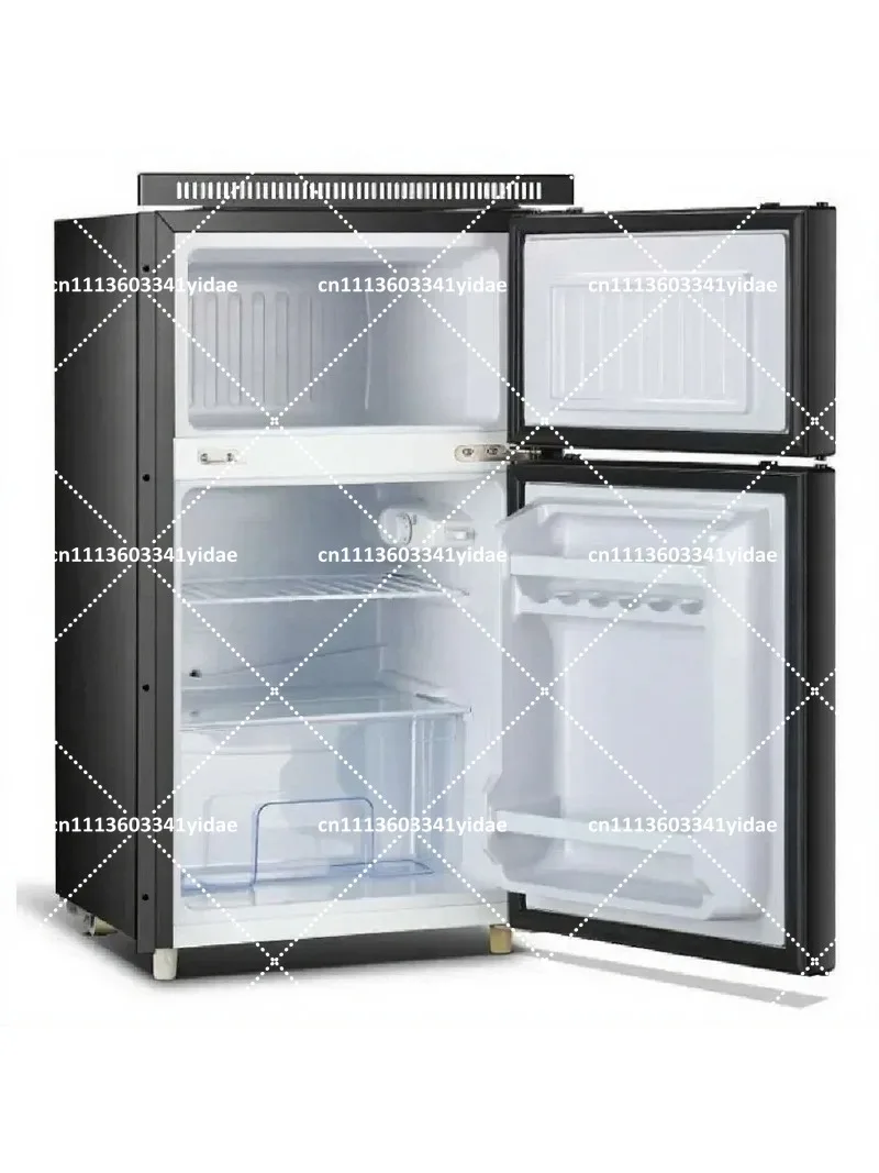 12V 24V DC Car Refrigerator Solar Battery Powered Compact Vertical Freezer for RV