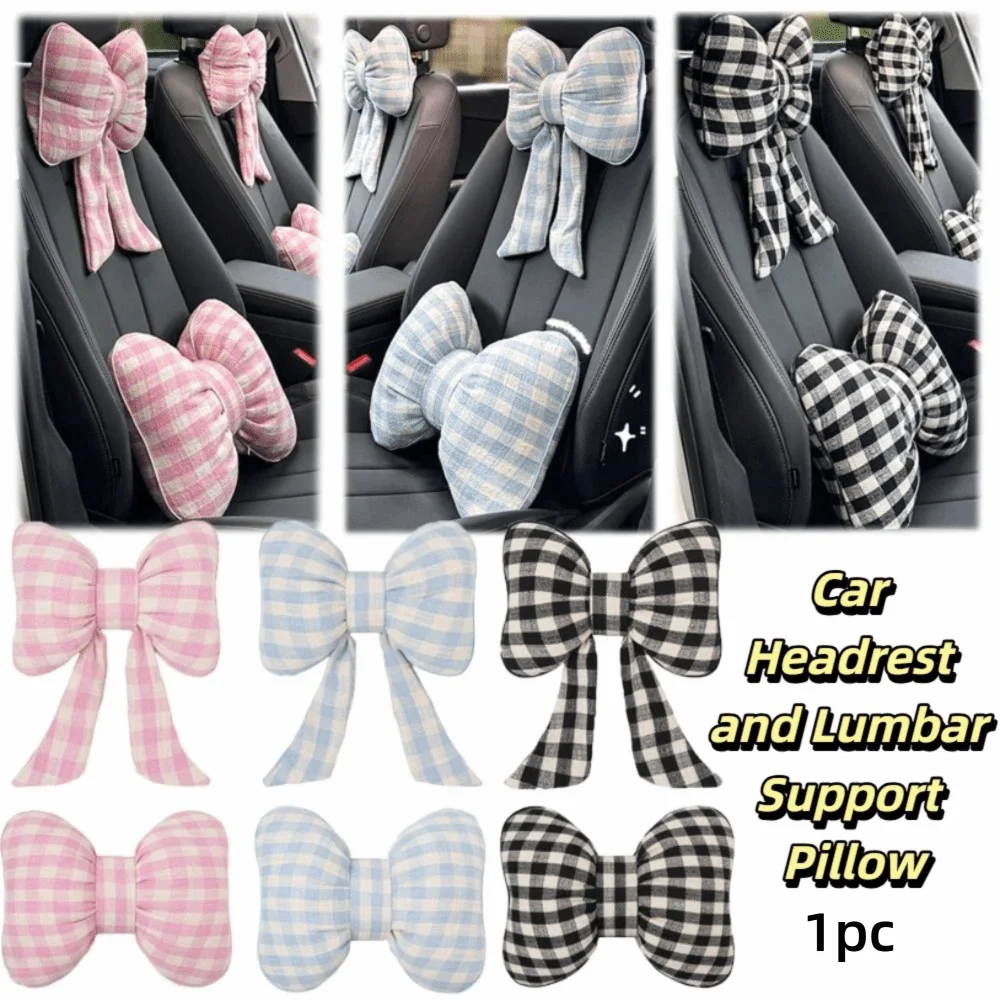 Pink Color Bowknot Pillows Pla - Interior Design Grid ulasan dan harga