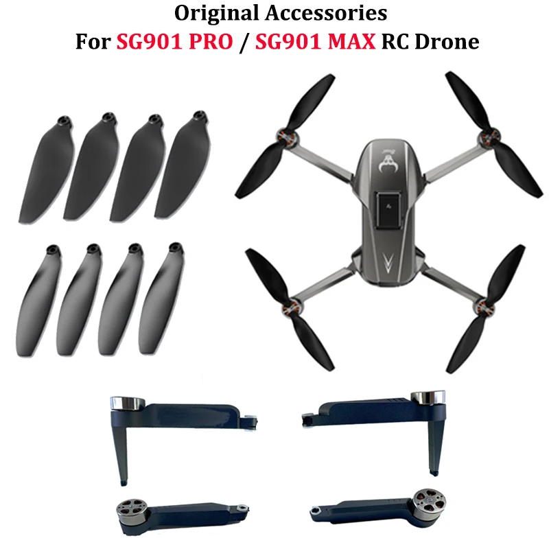 ZLL SG901 MAX RC Дрон Оригинальный рычаг/пропеллер Быстроразъемный реквизит Лезвие SG901 PRO Запасные части для дрона Игрушки Аксессуары ZLL SG901 MAX RC Дрон Оригинальный рычаг/пропеллер Быстроразъемный реквизит Лезвие SG901 PRO Запасные части для дрона Игрушки Аксессуары