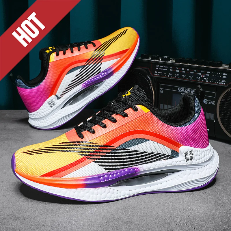 

Profession Fitness Running Shoes Casual AirCushion Marathon Men Sports Lightweight Womens Comfortable Athletic Antiskid Sneakers