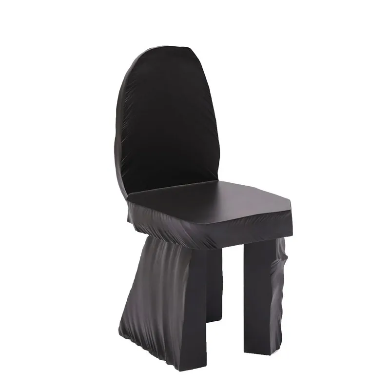 

Texture dining chair art display backrest chair