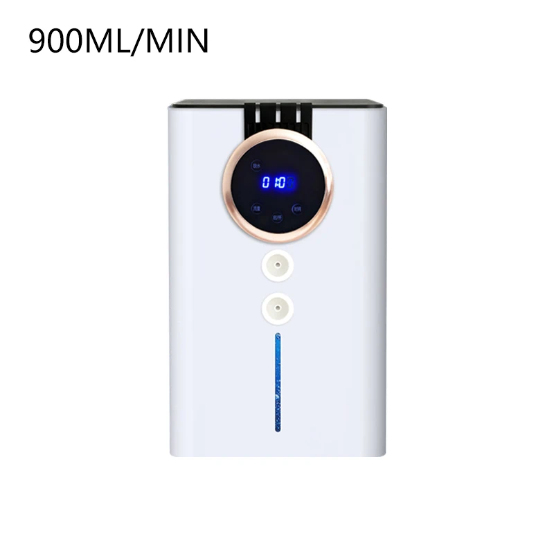 SPE PEM Waterstof Generator Ademhaling Inhalatie Machine Multifunctionele Waterstof Inhalator 300 ml 900 ml Bruin Gas Nachtrust Modus