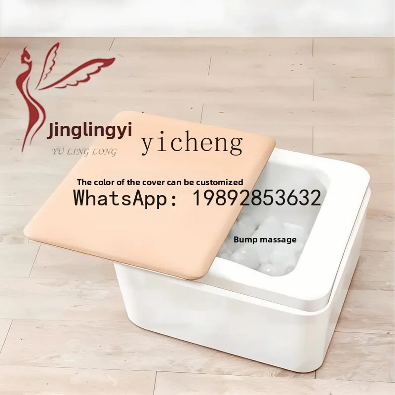 AA  commercial acrylic foot wash basin durable foot bath basin household floor type foot bath basin