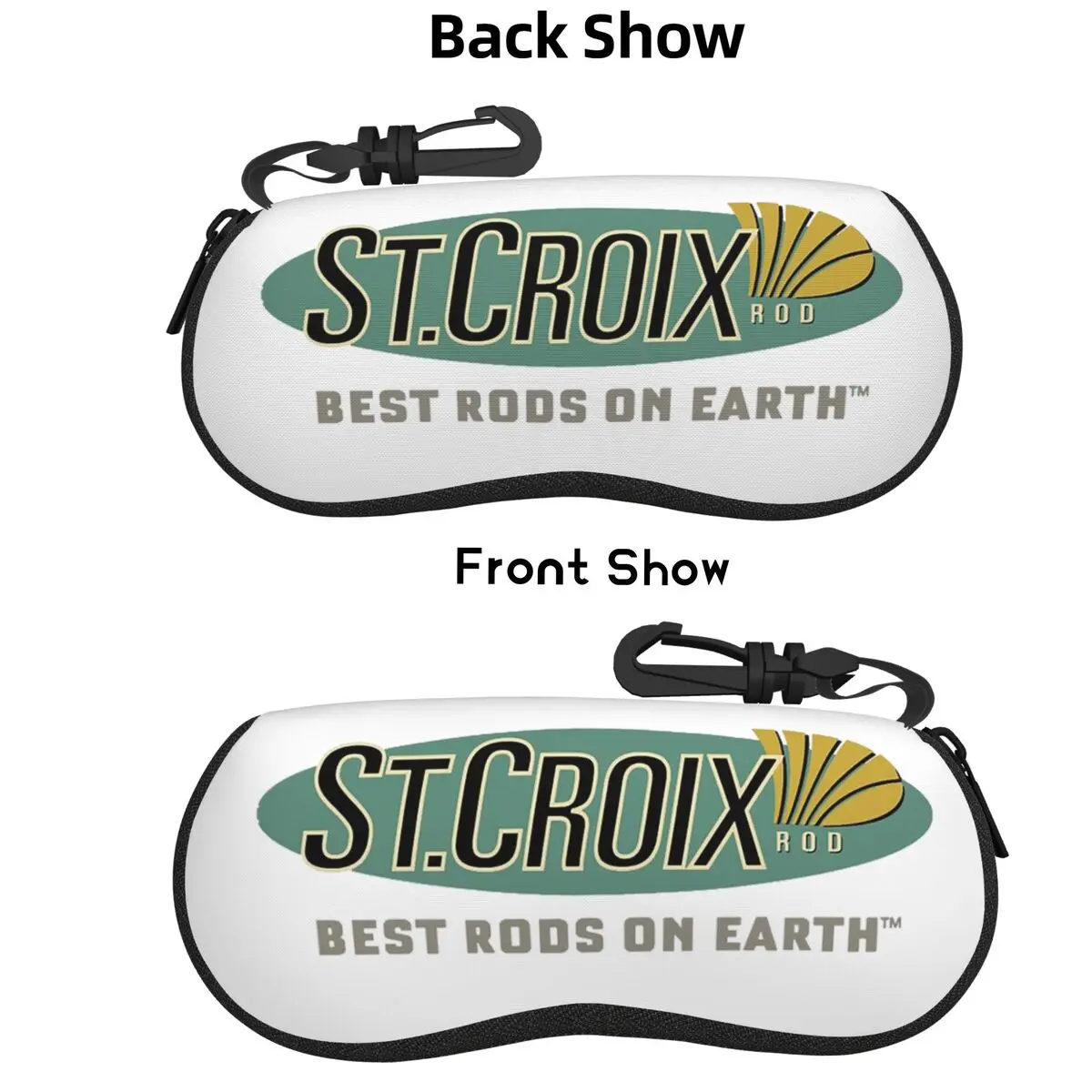 

Life Love St Croix Merch Чехол для очков Защитная коробка для солнцезащитных очков Женская и мужская мягкая сумка для очков