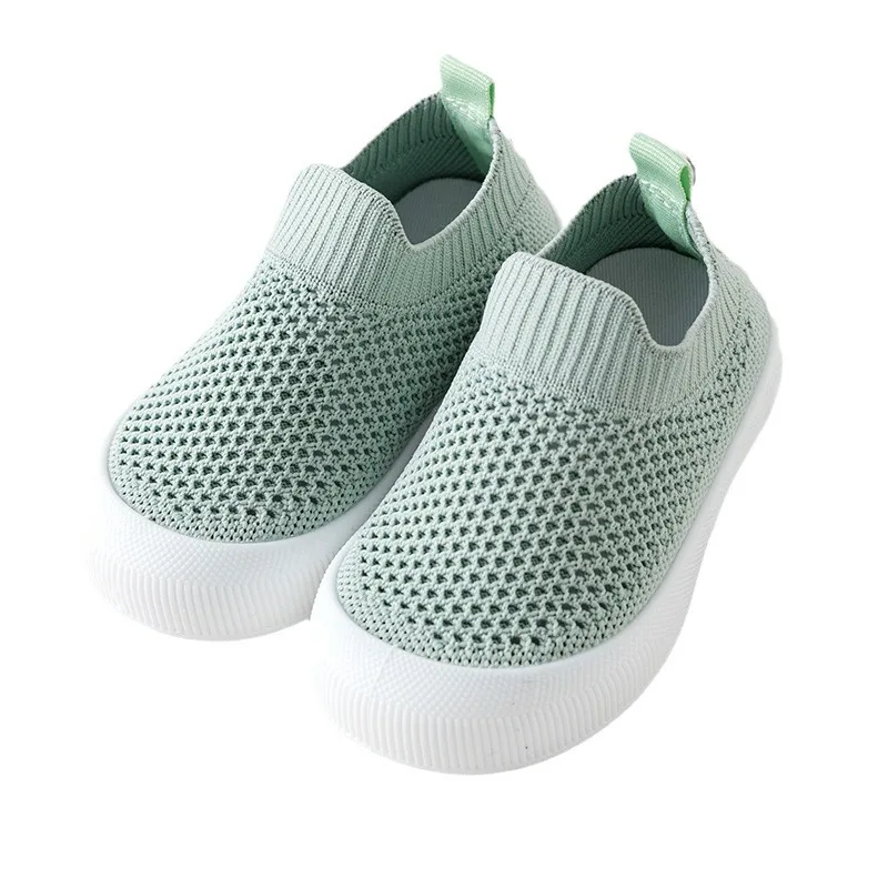 1pc Casual Low Top Slip on Woven Simple Fashion Shoes for Baby Girls, Breathable Lightweight Walking Shoes for All Seasons