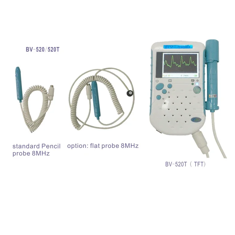 Vascular lcd portable Bestman BV-520T Bidirectional  Flow Detector