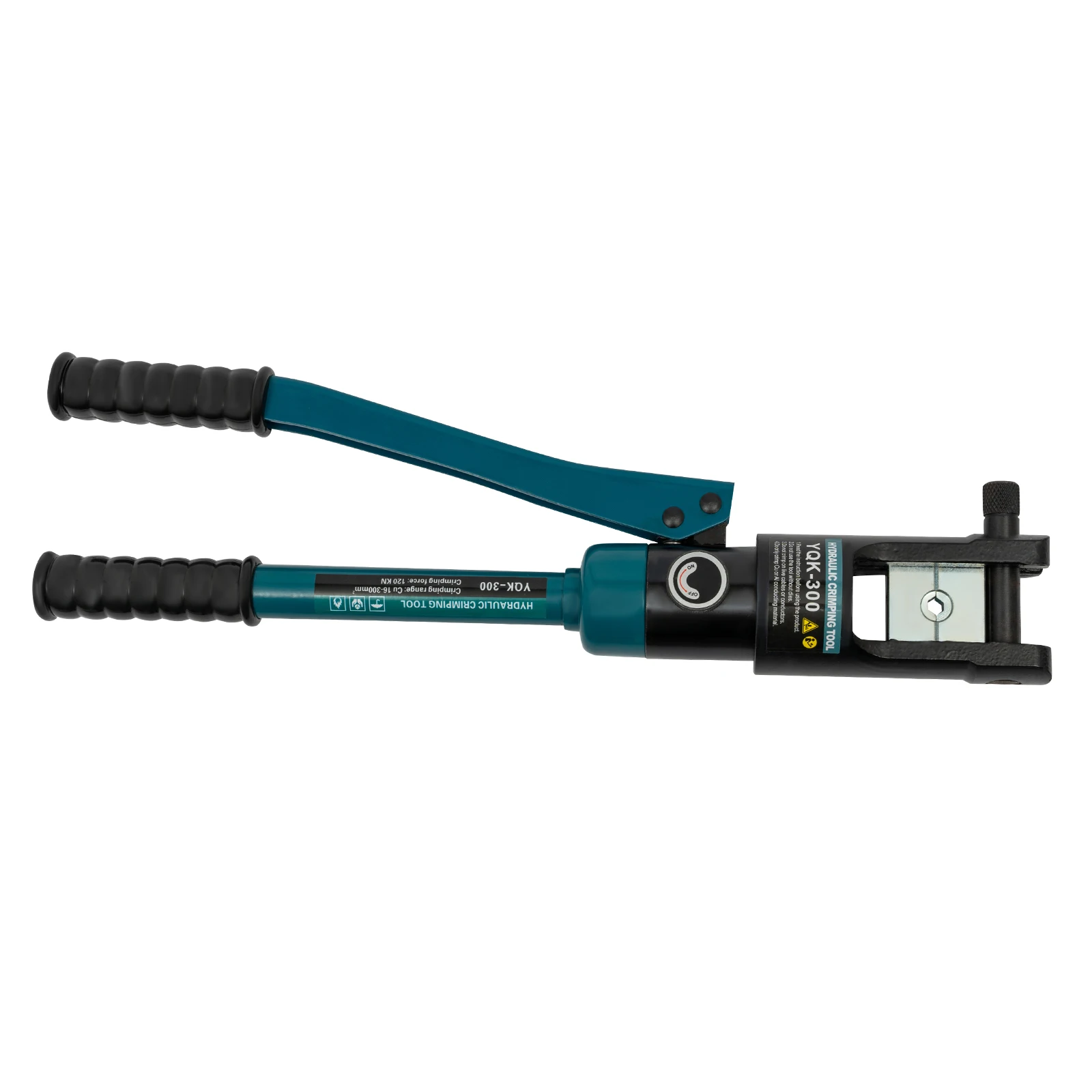 120KN Hand Operated Hydraulic Crimping Tool with 11 Pairs of Dies Crimping Range Cu 16-300mm²