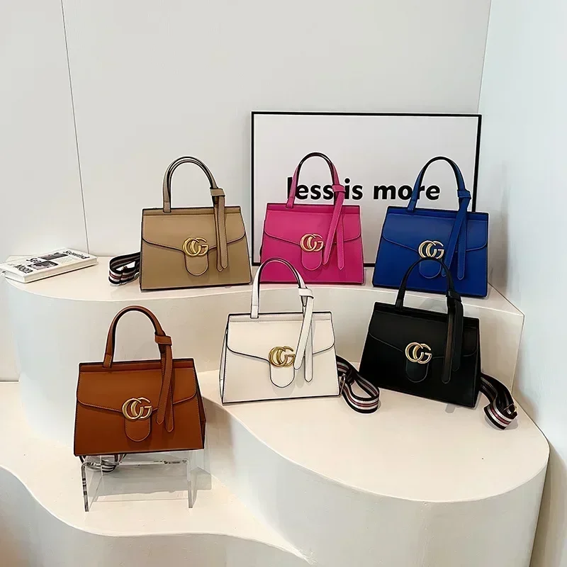 2025 Arrival Women's Stylish Large-Capacity Small Square Bag Ideal for Multiple Carrying Ways Trendy Crossbody & Handbag