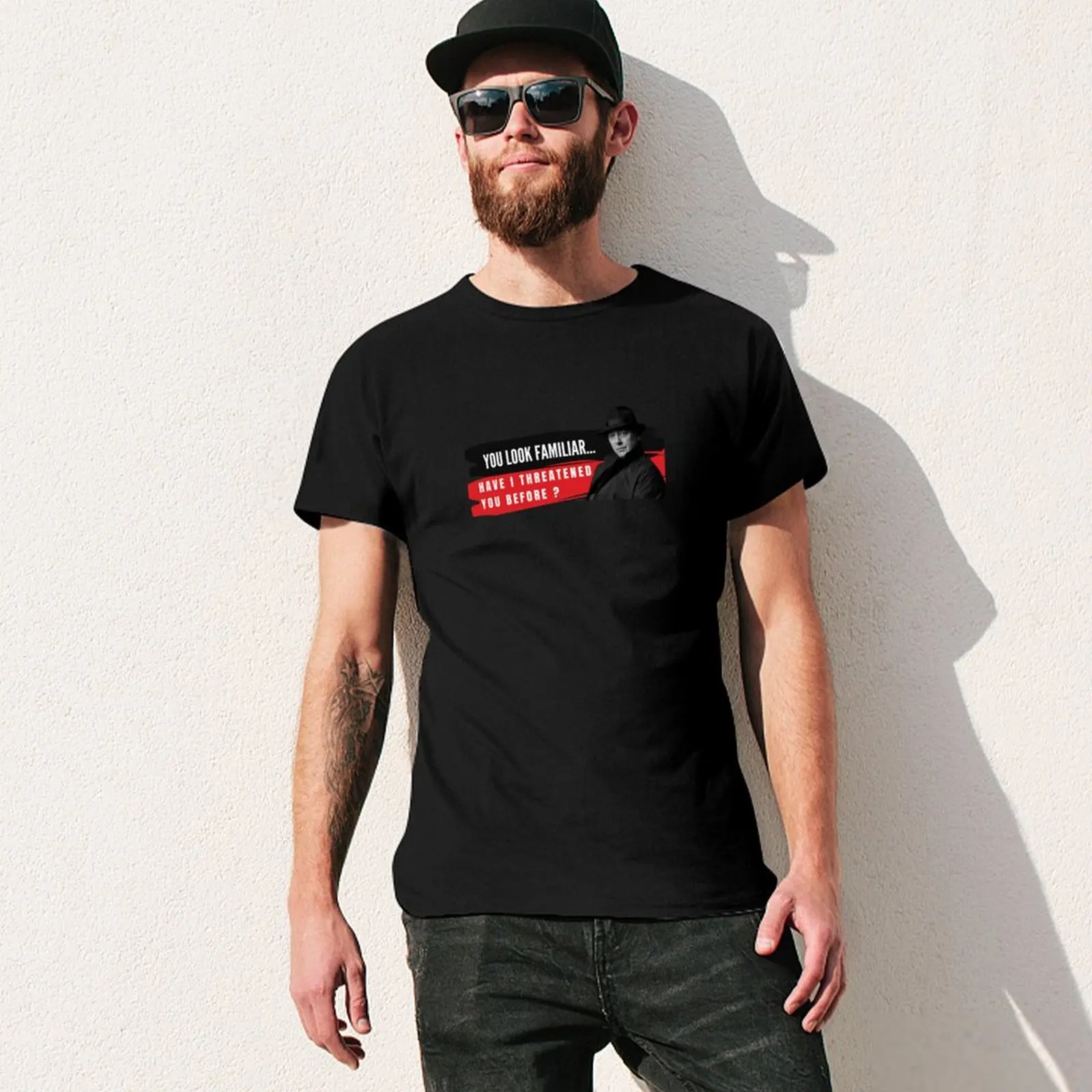 أنت تبدو مألوف هل أهدرتك قبل ريدنجتون تي شيرت أنيمي تي شيرت تي شيرت فاكهة النول رجالي تي شيرت