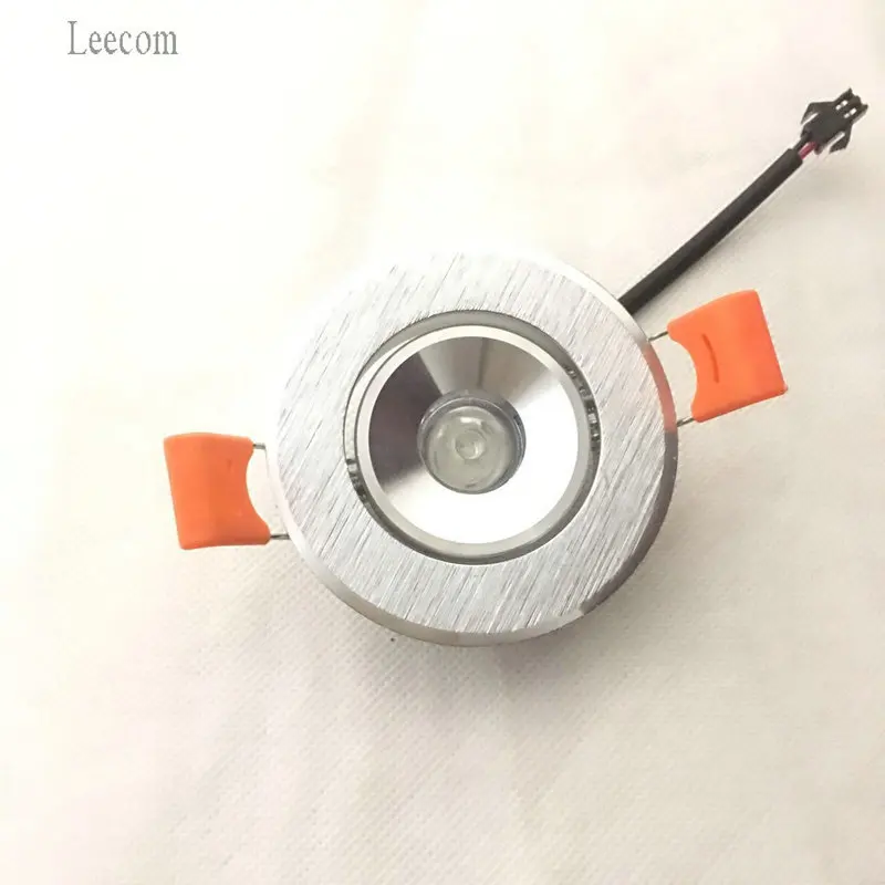 Spotlight Lamp 3W 12V DC Mini Downlight Hole Size 40-45Mm Cabinet Recessed Led Panel Light