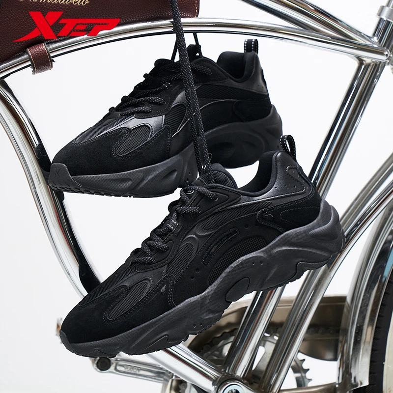 Xtep Run 2.0 Sports Shoes For Men 2024 Autumn Fashion Comfortable Casual Shoes Increase  Leisure Outdoor Shoes 876319320005