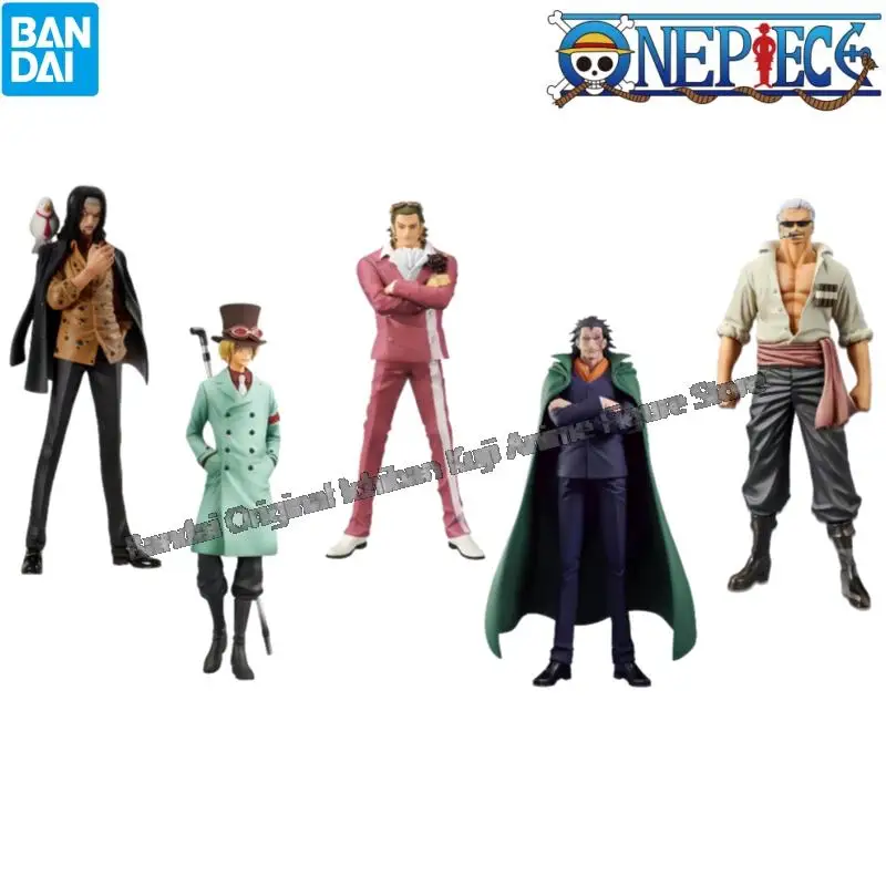 

In Stock Bandai Original Box Garage Kit One Piece Dxf Rob Lucci Sabo Gild Tesoro Monkey D Dragon Smoker Anime Characters Statue