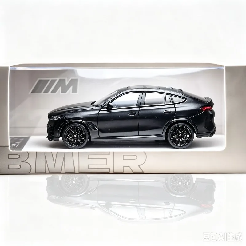 bmer-1-64-bmw-x6m-modello-di-auto-in-lega-nero-opaco-ornamento-da-scrivania-collezione-per-adulti-regalo-per-le-feste-regalo-per-ragazzi
