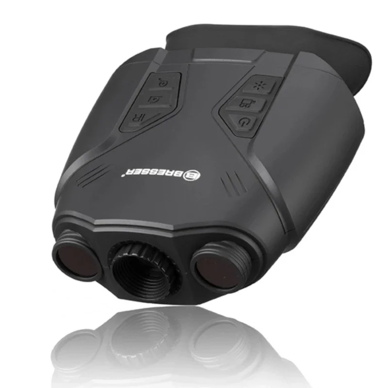 Professional Grade Night Vision Binoculars Infrared High Definition Day Night Dual Use All Black Imaging Device