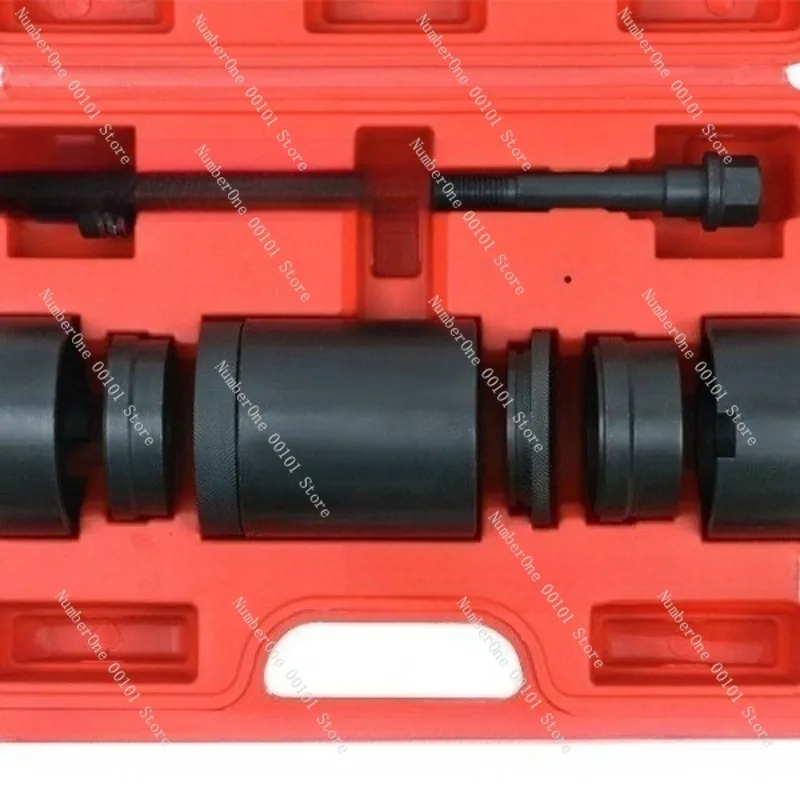 Iron Sleeve Installation Removal Tool Kit Screw Type Bushing Bearing Puller Set for Steering Arm Suspension Service Automotive