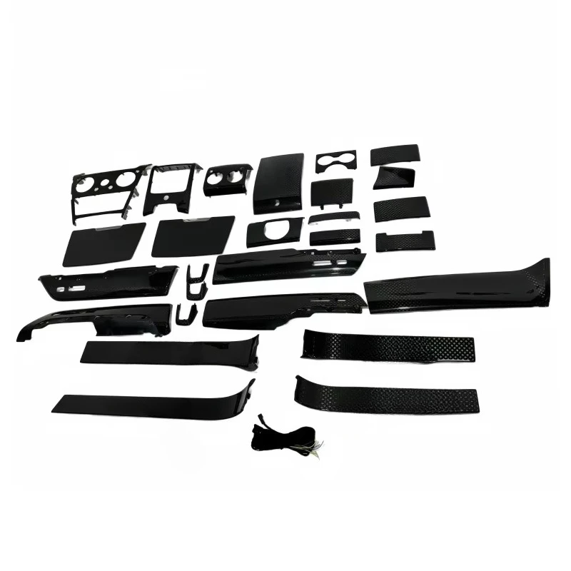 FOR 2018+ Cullinan 5-Seater Models Real Carbon Fiber Interior Trim Upgrade Replacement Accessories Made in China