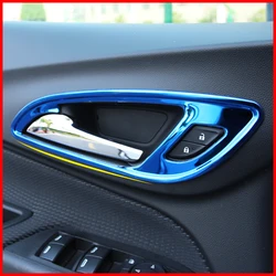 4pca/set stainless Car Interior Door Upholstery Handle Trim Auto Accessories Styling For Chevrolet Equinox 2017-2022