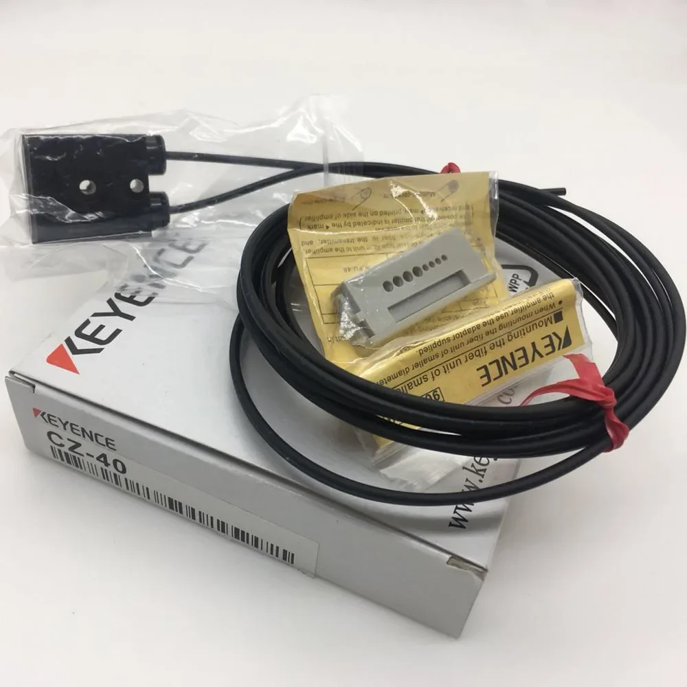 Diskon Besar Sensor Serat Optik Digital RGB Baru Asli KEYENCE CZ-40