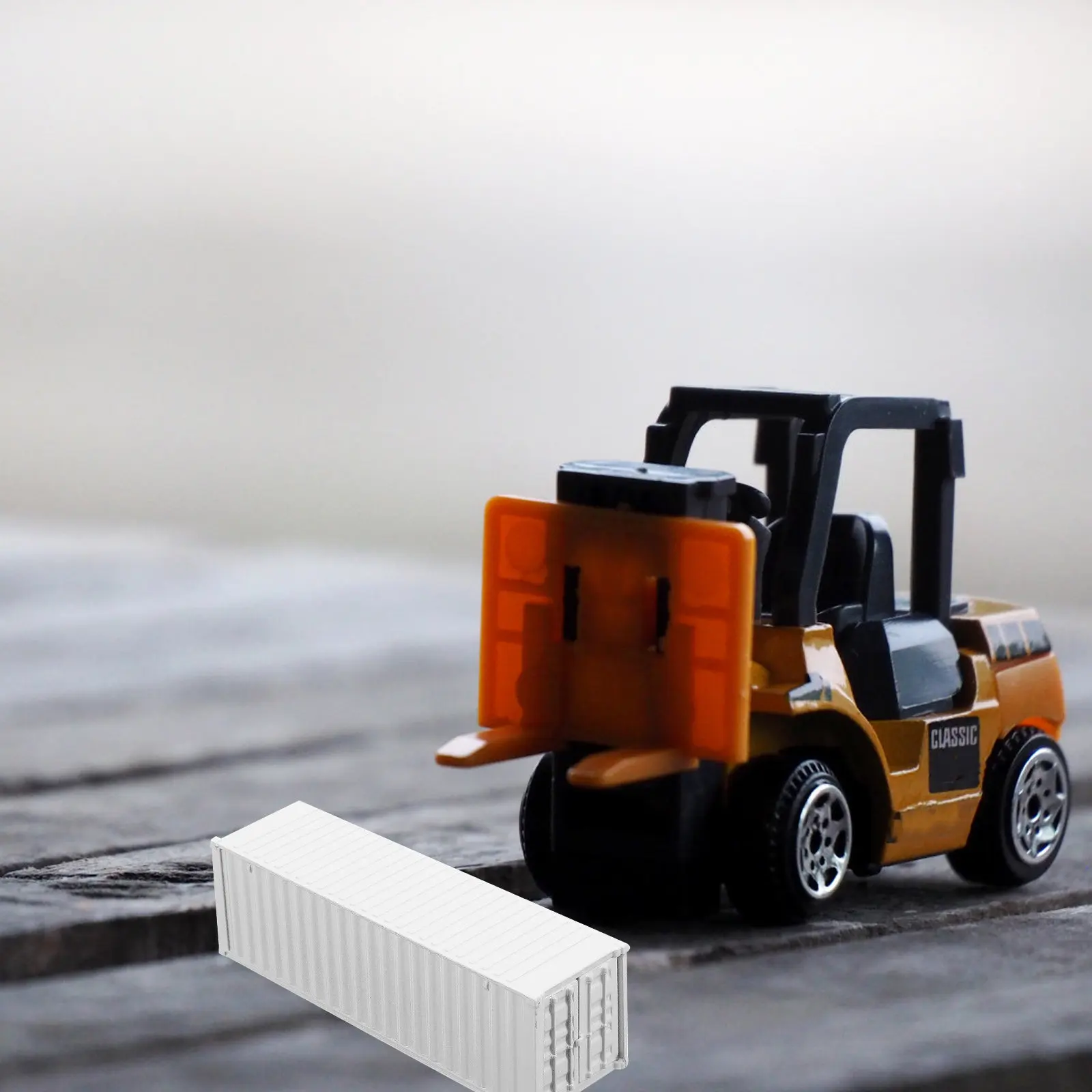 

Container Carriage Alloy DIY Truck Carriage Decoration for Sandbox Micro Landscape Miniature Scene Accessories