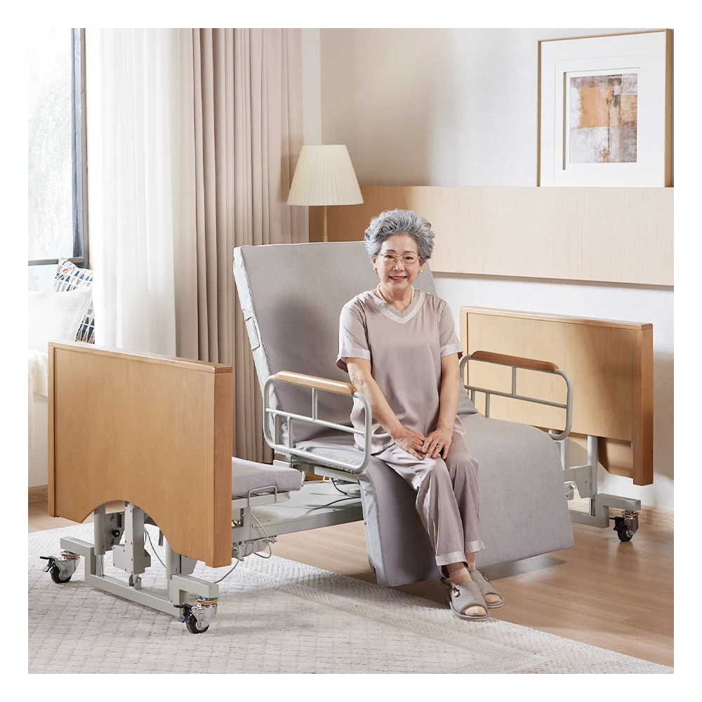 Electric Rotating Bed for Elderly Care Products Rotating Bed for Assistance Getting Out of Home care bed