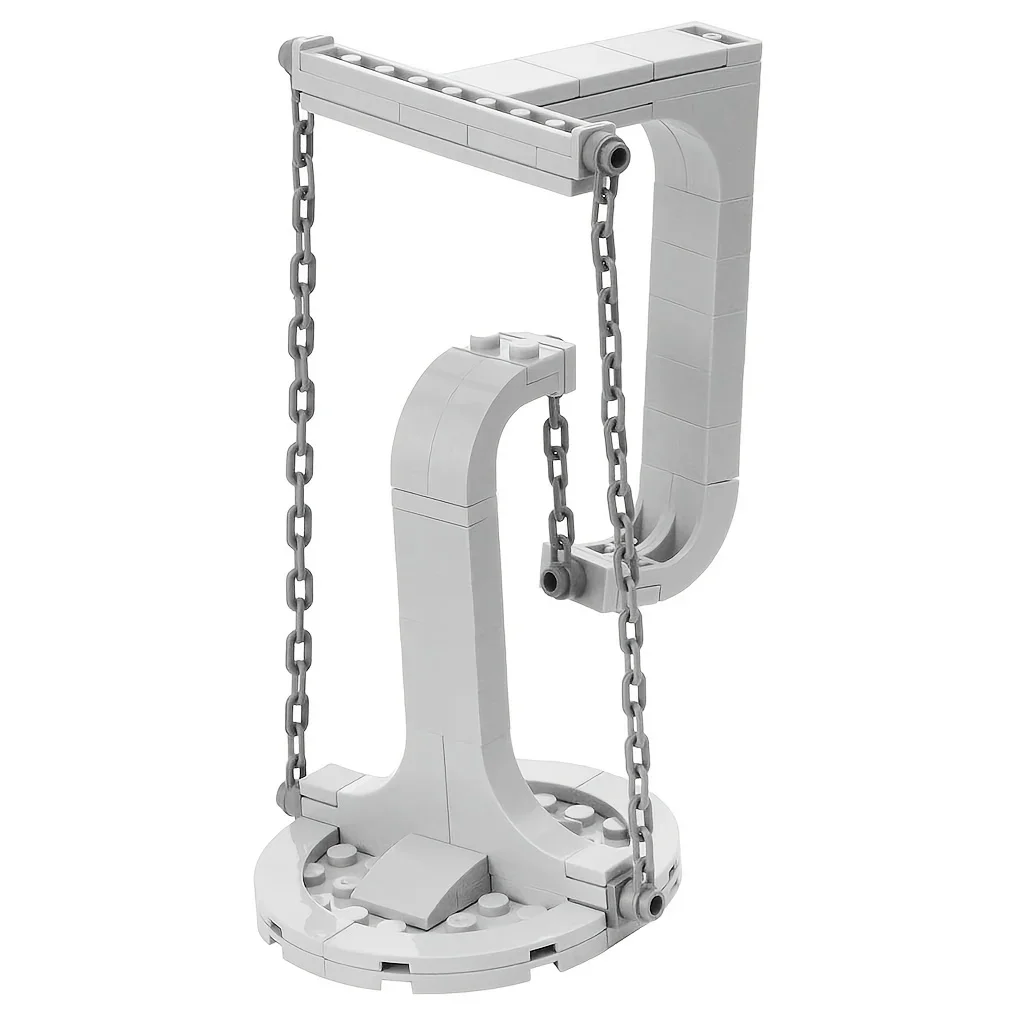 

Balance bracket suspended anti-gravity assembled building blocks, balance bracket supports experimental desktop decorations