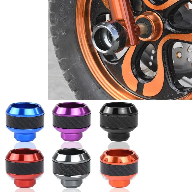 Universal Motorcycle Wheel Protection Crash Pad Motorbike Crash Protectors Alloy Motocross Falling Front Fork Slider Shock Cups