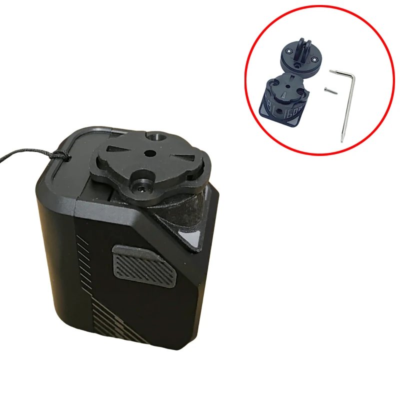 

1Set Buckle Hoisting Bicycle Head Light Holder Adapter Quick-Release Bracket Replacement Parts for Magicshine CBL1600 Headlights