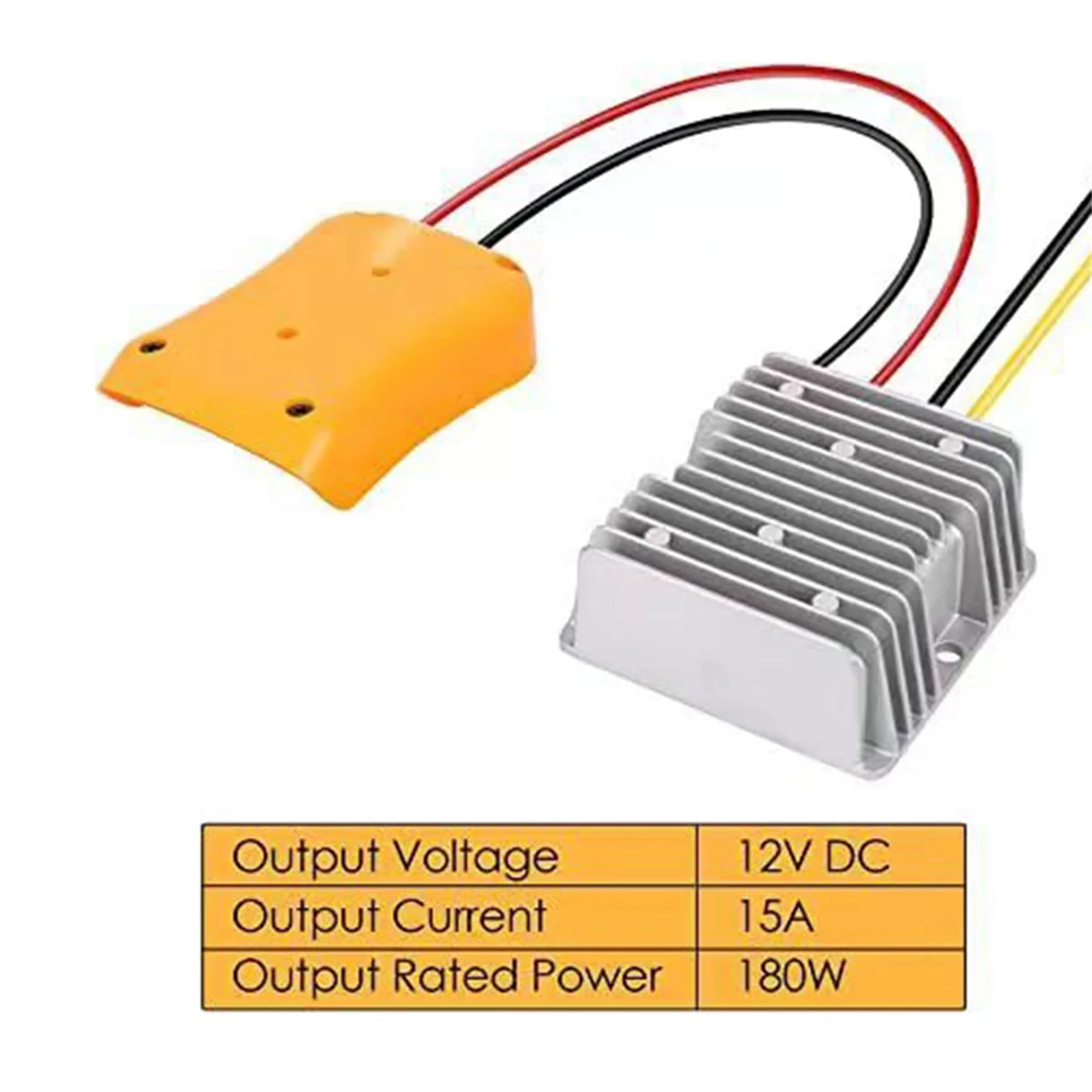 Adattatore convertitore SLQZT da 20 V a 12 V per batteria agli ioni di litio da 20 V, regolatore convertitore Buck Boost automatico da 180 W