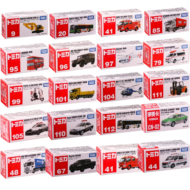 

Модель автомобиля TAKARA TOMY, игрушки для мальчиков, имитация сплава, подарки, транспортный грузовик Tomica, полицейский автомобиль, инженерный пожарный грузовик, игрушечный автомобиль 1/64