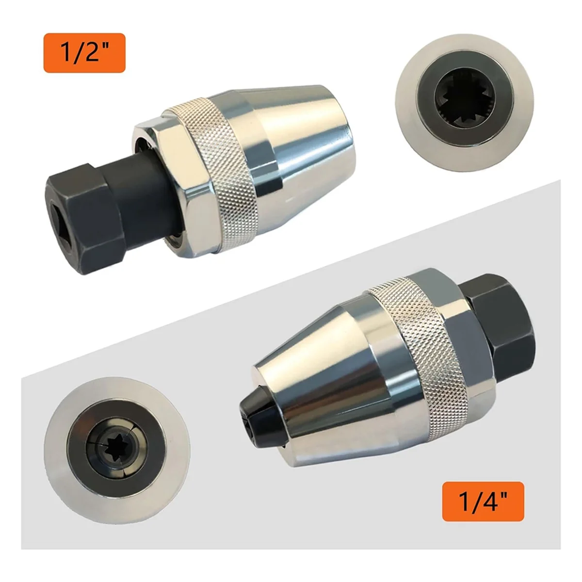 

ABJT Broken Bolt and Stud Extractor Tool,Grips and Removes 1/4in to 1/2in Studs,Broken Bolt Remover for Broken, Damaged Studs