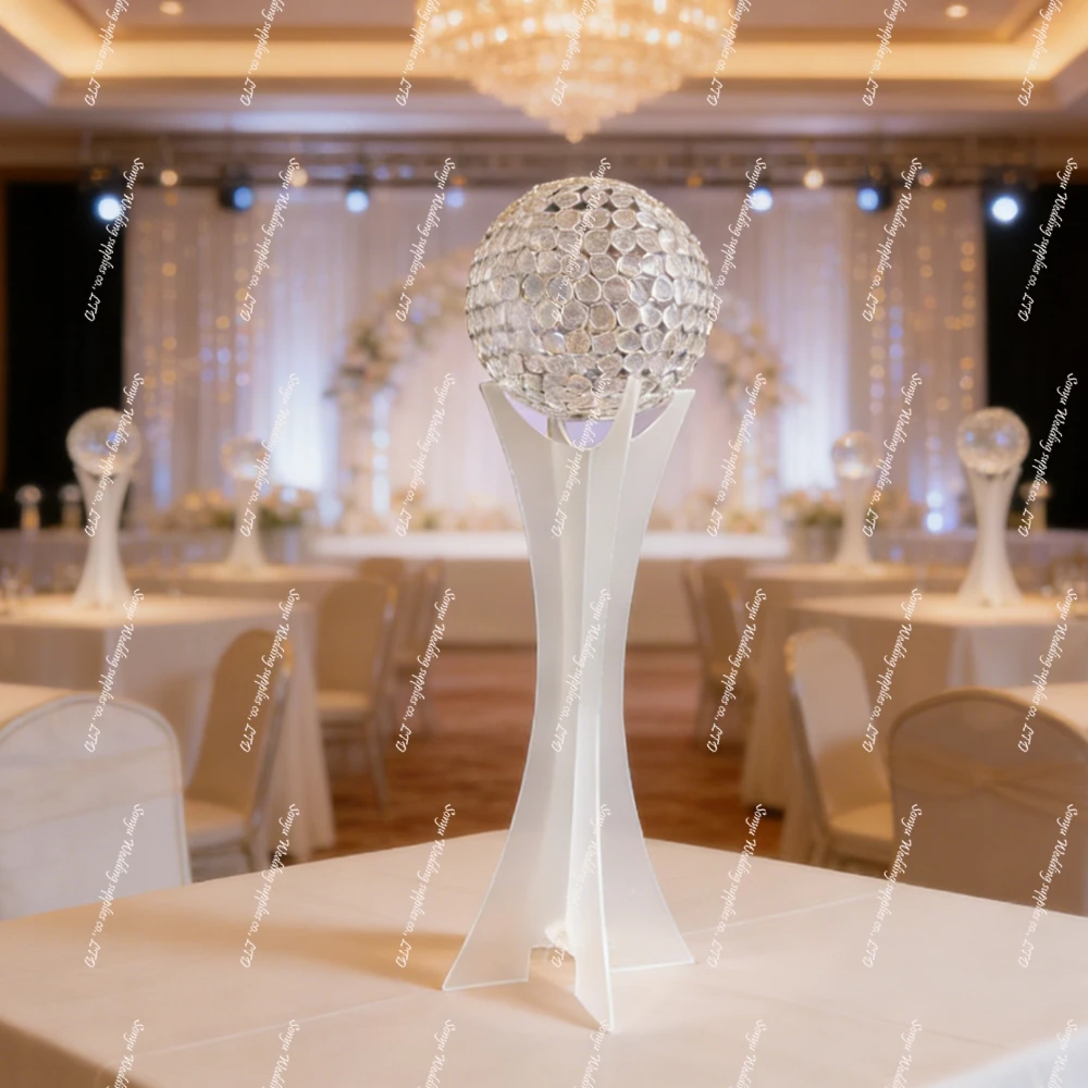 6pcs 60cm 80cm 100Wedding Wedding Acrylic Flower Stand  Wedding Decoration Table Centerpiece Table Party Event Home Decor