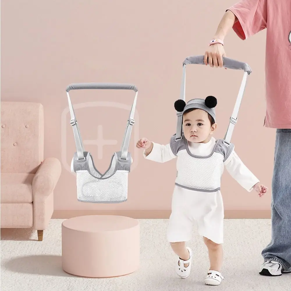 

Safety Infant Walker Harness Breathable Handheld Learning Walk Support Assist Trainer Non-slip Adjustable Toddler Assistant Belt