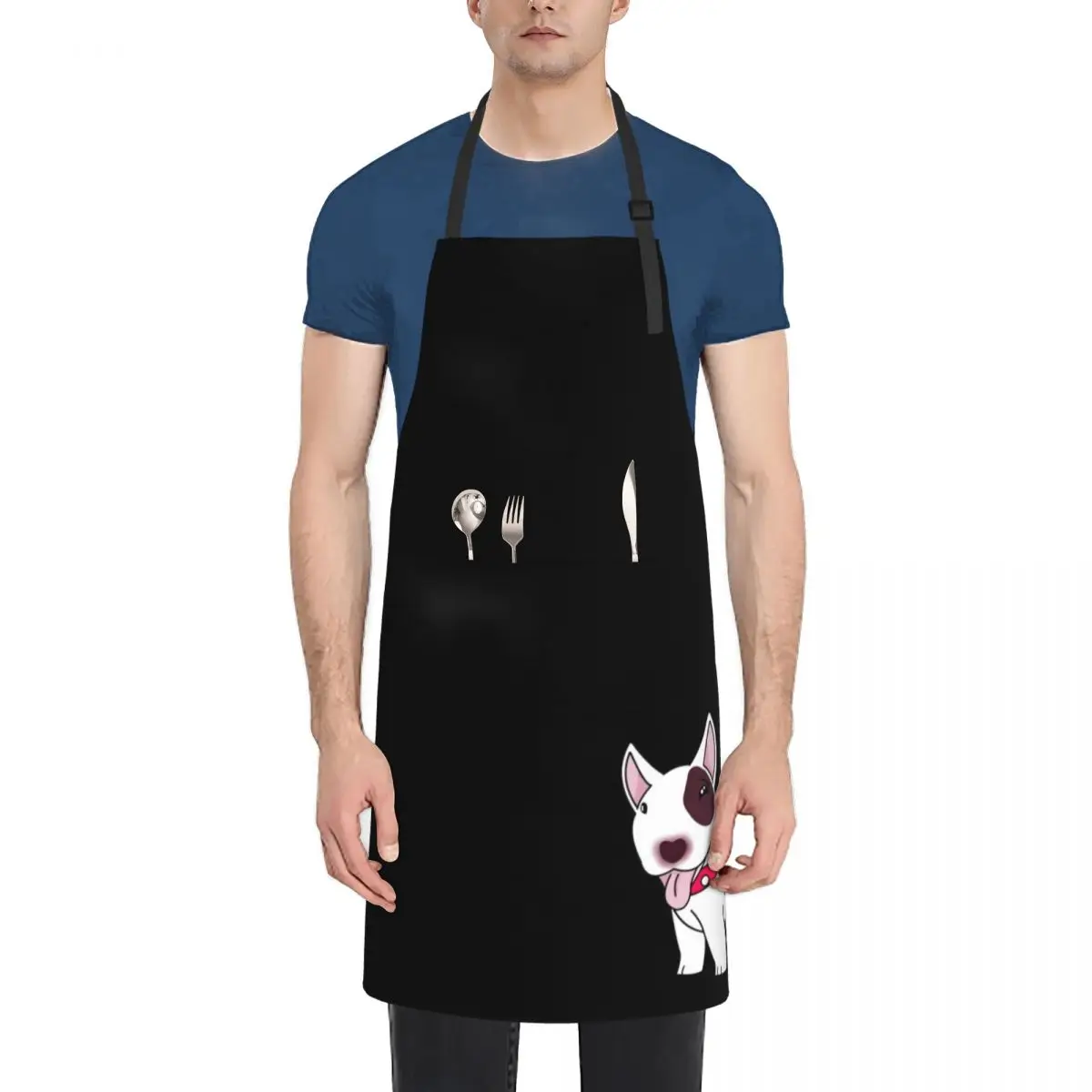 

English Bull Terrier Apron Women's Kitchen Cute Kitchen Accessories cook wear Apron