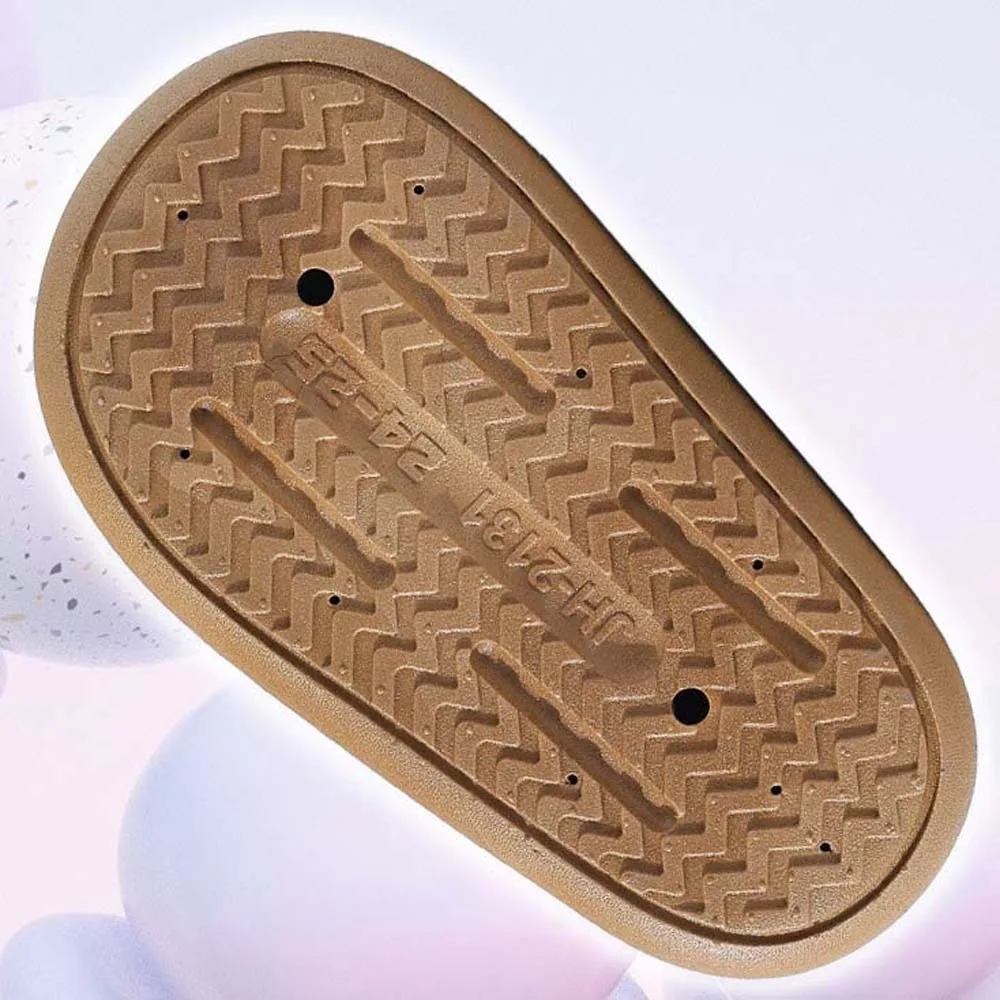 Sandal PVC Lucu Bentuk Kapibara, Sandal Hewan Kartun Anti Selip Tebal, Sandal Kamar Mandi Anak yang Lembut dan Dapat Diputar untuk Anak Perempuan