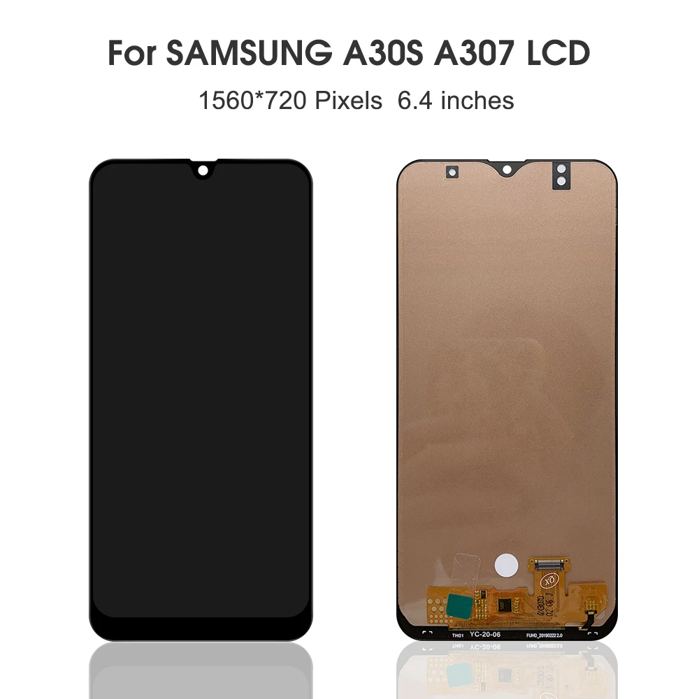 A30S 6.4\'\'For Samsung Tested A307F A307FN A307G A307GN A307GT LCD Display Touch Screen Digitizer Assembly Replacement