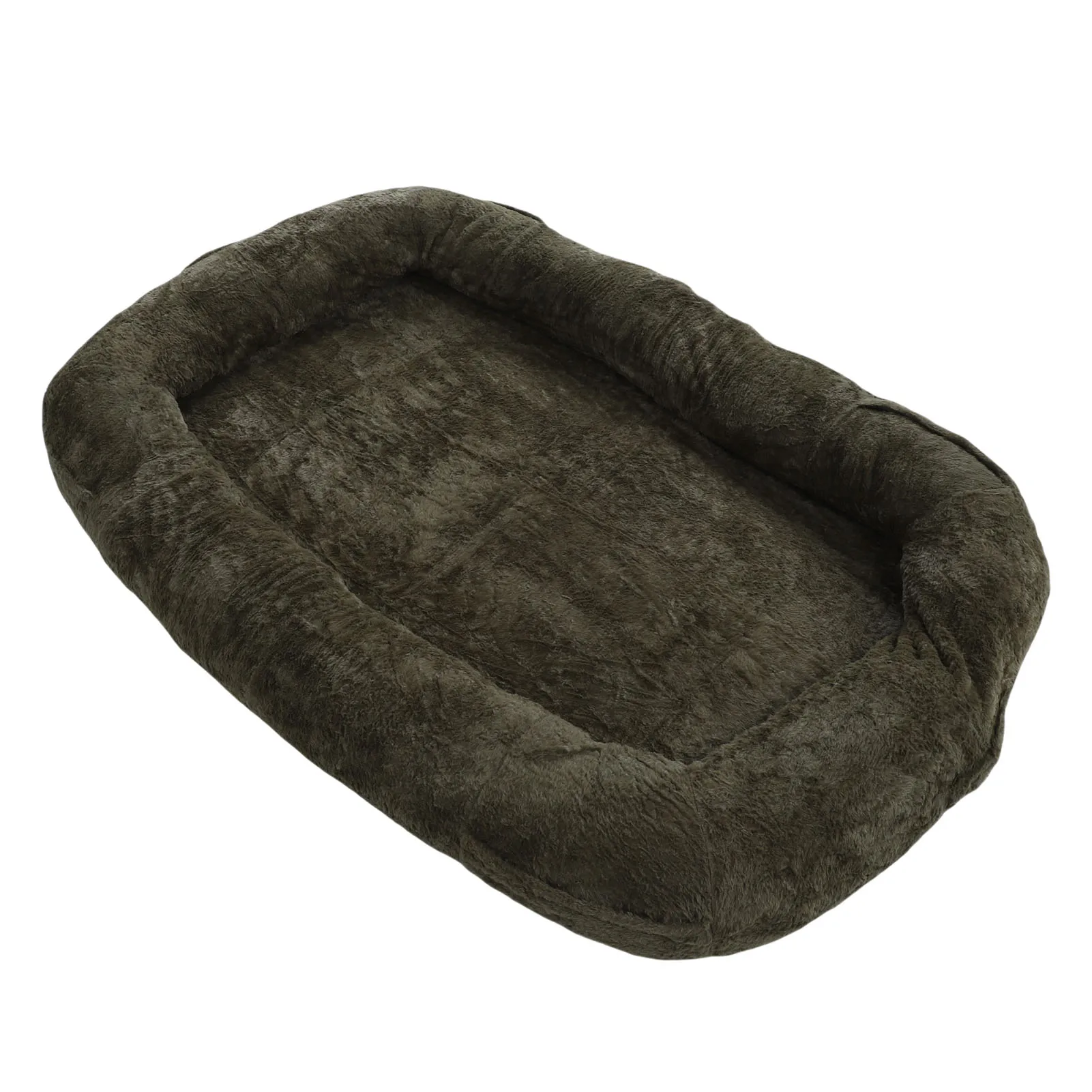 Human Dog Bed Adults Dog Bed Human Dog Bed 71x47x12in Washable Extra Large Comfortable Pet Bed with Soft Blanket for Sleeping