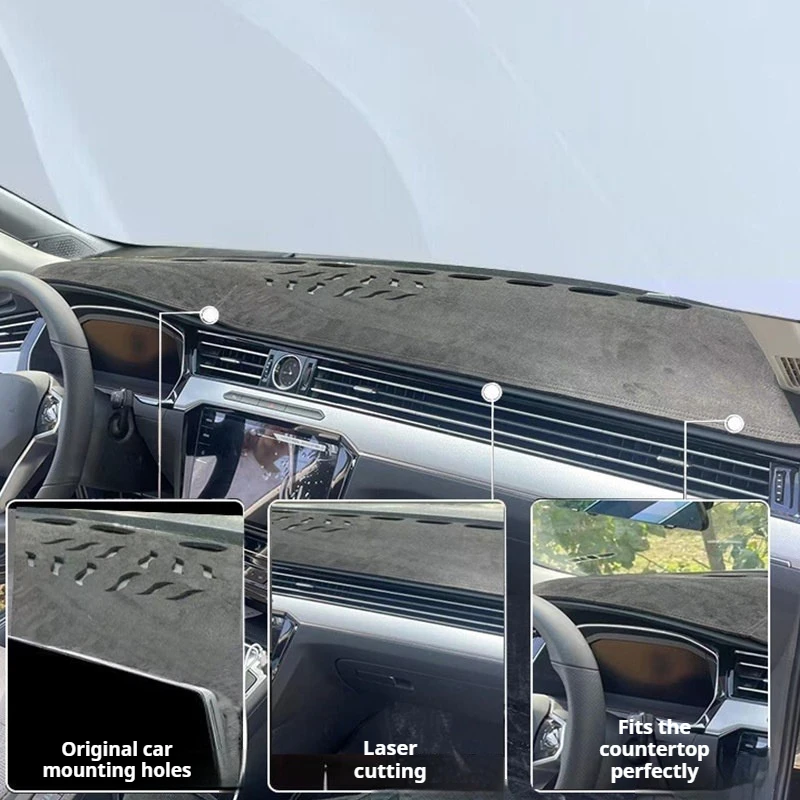 For Jetour T2 RHD Dashboard Sun‑Shade Mat Anti‑UV Heat‑Insulation Interior Accessories