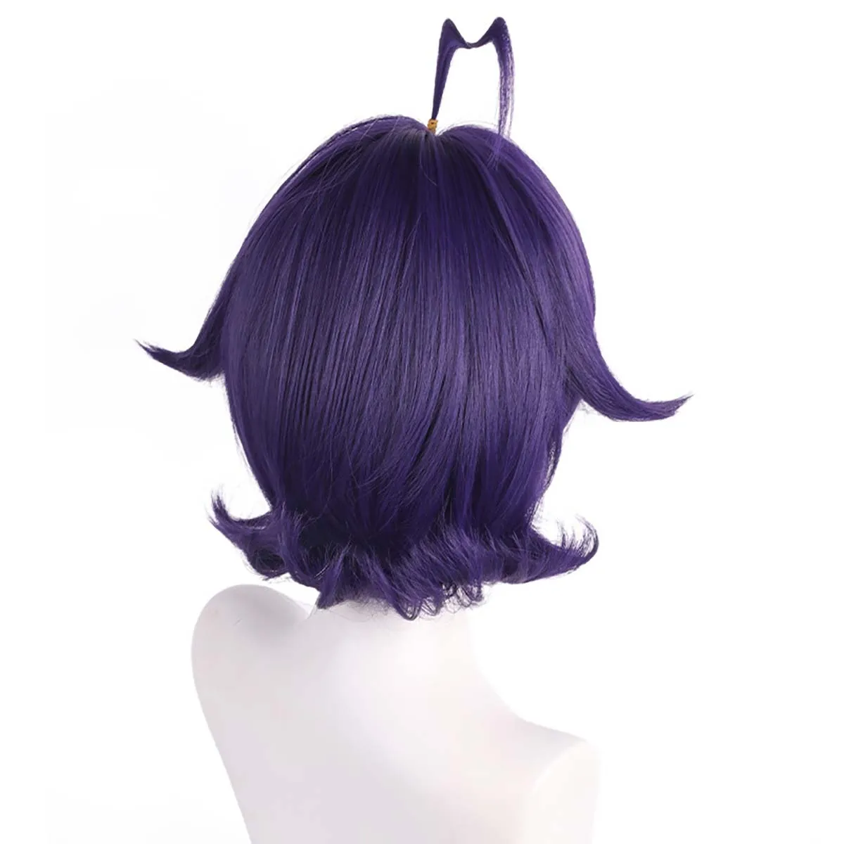 อะนิเมะคอสเพลย์ Gushing Over Magical Girls Hiiragi Utena สีม่วงวิกผมสั้น