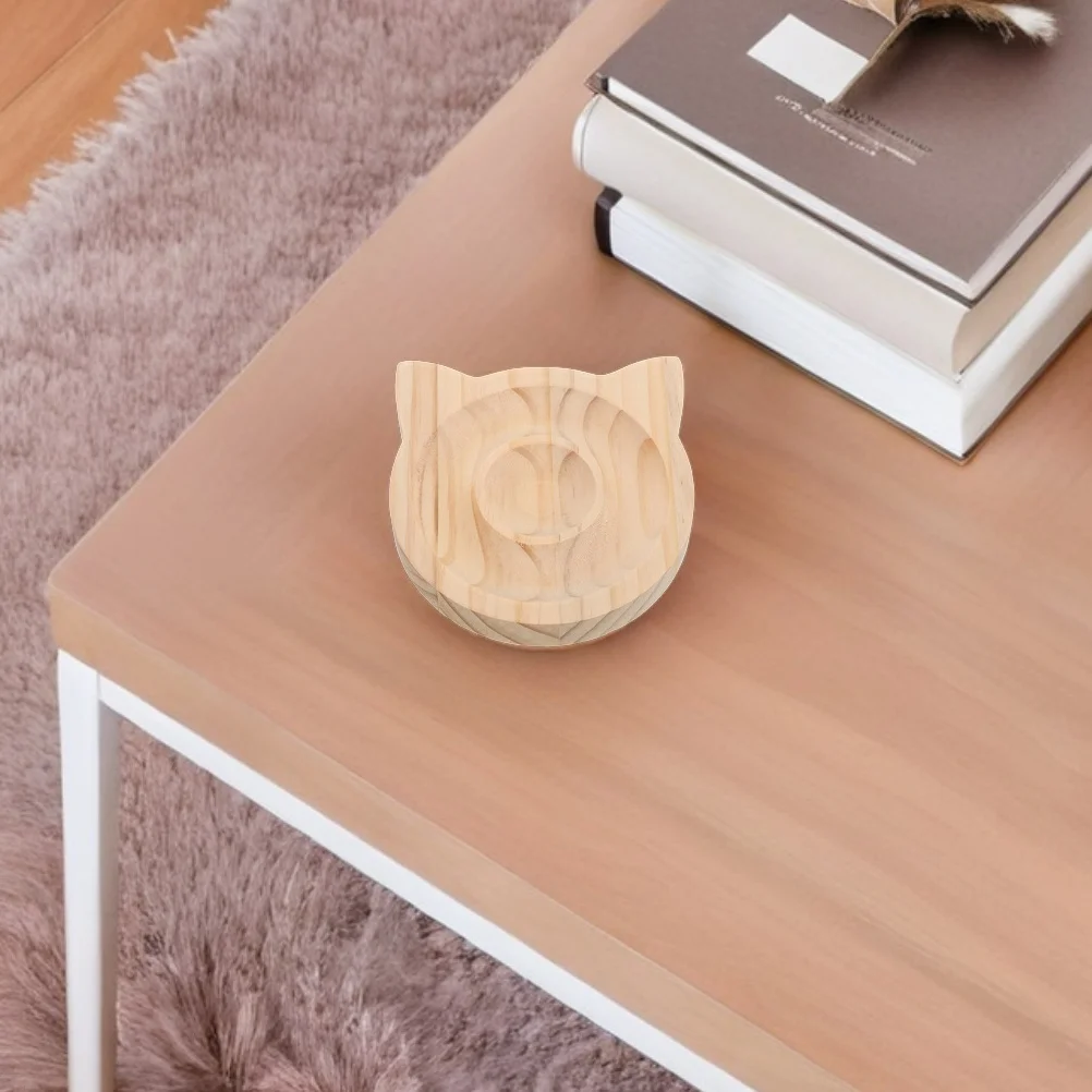 

2Pcs Creative Cat Ear Wooden Jewelry Tray Organizer Bead Board Accessory Storage Display Holder for Necklaces Bead Board Panel