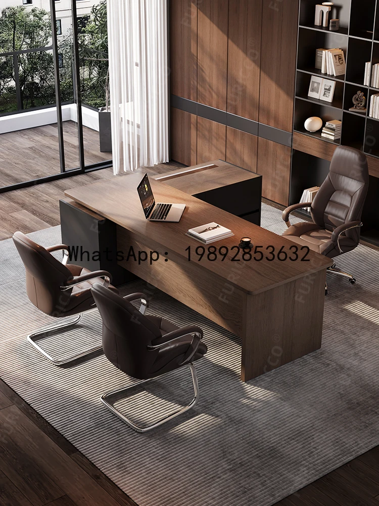 ZK Genuine Leather Executive Chair Business Comfortable Office Chair Home Long Sitting Executive Chair