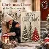 Christmas Decorations - Merry Christmas Garden Flag for Outdoor Outside llz