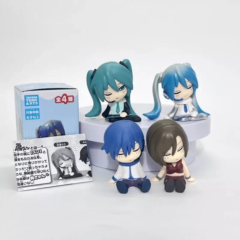 

Anime Hatsune Miku SNOW MIKU MEIKO KAITO Action Figure Blind Box Toys Kawaii Sleep Doll Collection Ornaments Kids Gifts
