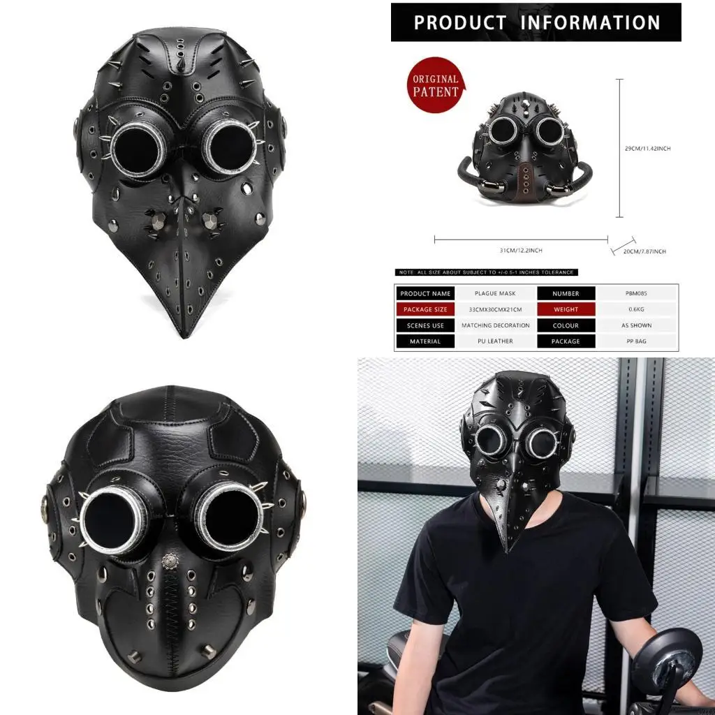 maschera-da-dottore-retro-per-protezione-evento-cosplay-traspirante