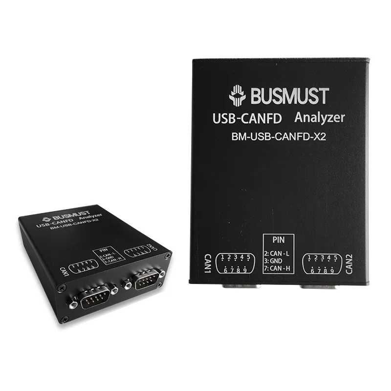 Dual channel CAN analyzer CANFD analyzer  USB to CANFD Busmaster Host computer upper computer